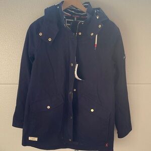 Joules Navy Hooded Jacket